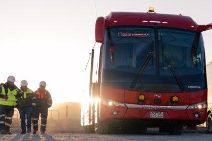 Antapaccay renueva 100% de su flota de transporte interno a buses eléctricos