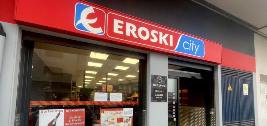 Apertura del nuevo Eroski City de Chantada, Lugo - Imagen cedida por Vegalsa-Eroski
