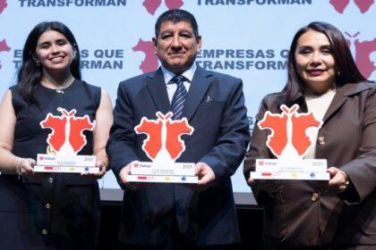 Caja Arequipa obtiene triple reconocimiento en la ceremonia de premiación “Empresas que Transforman 2025”