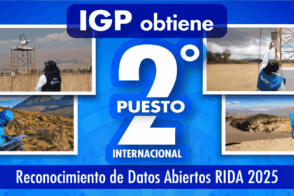 IGP obtiene el segundo puesto en el Reconocimiento Internacional de Datos Abiertos 2025