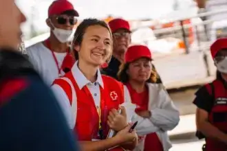 Maider Zabala Segurola, Delegada de Desarrollo comunitario de la Cruz Roja Española en Filipinas.