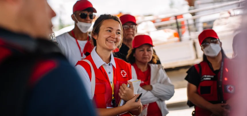 Maider Zabala Segurola, Delegada de Desarrollo comunitario de la Cruz Roja Española en Filipinas.