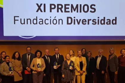Galardonados en la XI edición de los Premios Fundación Diversidad, celebrados por primera vez en Barcelona