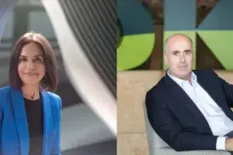 Cristina González, Directora General en Fundación Integralia DKV, y Fernando Campos, Consejero Delegado en DKV Seguros