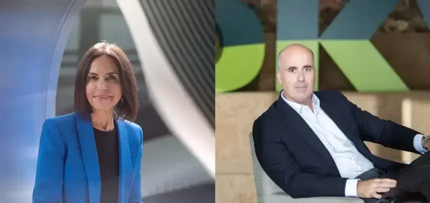 Cristina González, Directora General en Fundación Integralia DKV, y Fernando Campos, Consejero Delegado en DKV Seguros