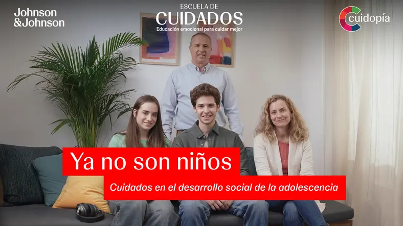Johnson & Johnson estrena una nueva entrega de Escuela de Cuidados sobre la educación emocional en la adolescencia
