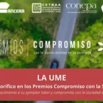 La Unidad Militar de Emergencias (UME) recibe el galardón honorífico en la V edición de los Premios Compromiso por su labor en Sostenibilidad y emergencias