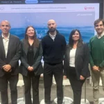 Foto de familia - de izquierda a derecha: Fernando Lázaro, Carlos Arango, Desireé Marín, Clemente Vergara, Pilar Codina, Daniel Bueno Rubio y Dulcinea Meijide