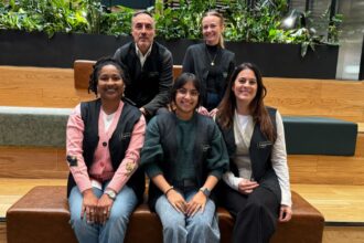 Equipo de Volies en EE.UU. junto a Juan Ángel Poyatos, fundador y CEO de Volies