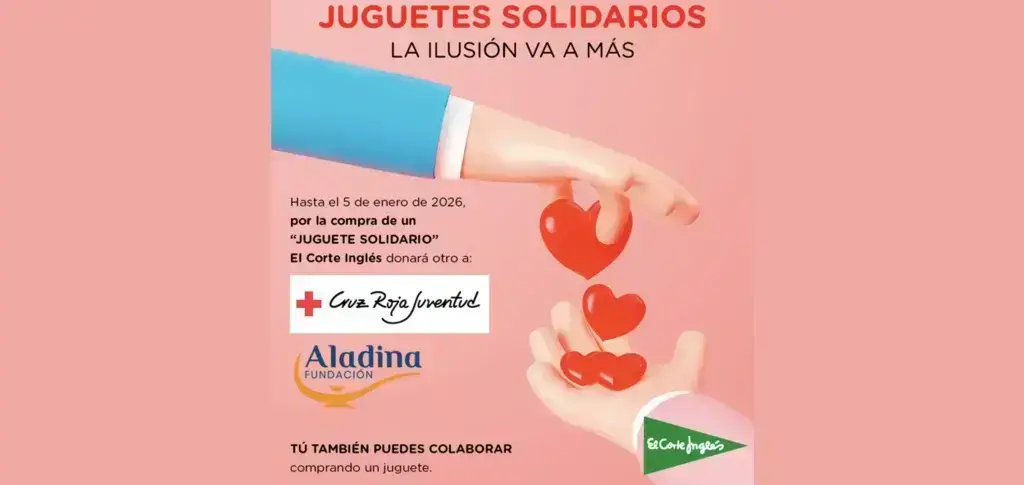 Campaña de "Juguete Solidario" de El Corte Inglés
