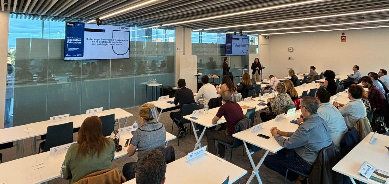 Chiesi y Deusto Business School lanzan un programa para formar a profesionales sanitarios en liderazgo e innovación en salud respiratoria