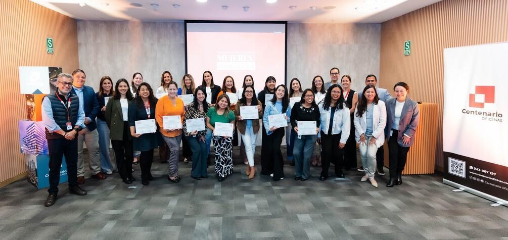 Culmina primer programa de mentoring corporativo para mujeres en un centro empresarial del Perú