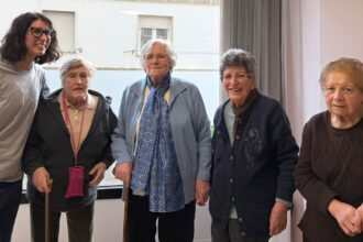 Las 4 participantes del centro Contigo Galicia de Cangas en el programa «Conociendo las emociones» de Afundación