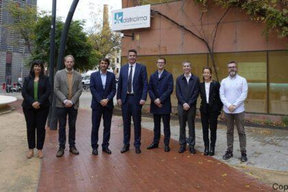 Districlima en Barcelona recibe la visita del ministro de Economía, PYMES, Energía y Turismo de Luxemburgo - Imagen cedida por ENGIE y MECO