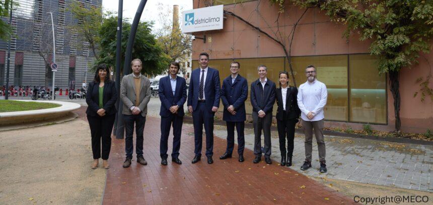 Districlima en Barcelona recibe la visita del ministro de Economía, PYMES, Energía y Turismo de Luxemburgo - Imagen cedida por ENGIE y MECO
