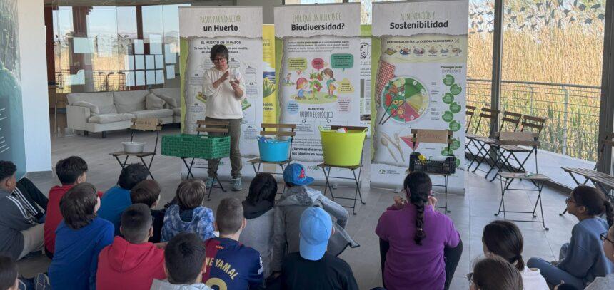 Actividad formativa del programa "Huertos de Biodiversidad" - Ecoembes & Fundación Global Nature