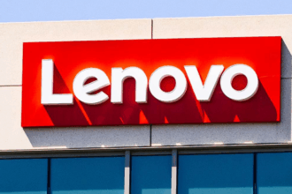 Sede corporativa de Lenovo - Imagen de Stock