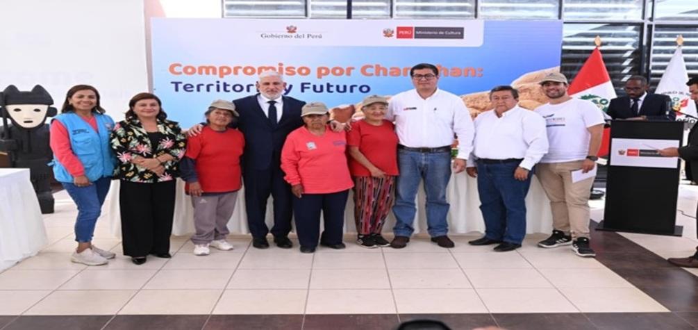 Minam y Mincul impulsan estrategias conjuntas para la conservación integral del Complejo Arqueológico Chan Chan