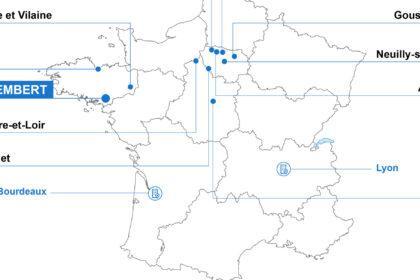 Municipios de Francia en los que Aqualia está presente