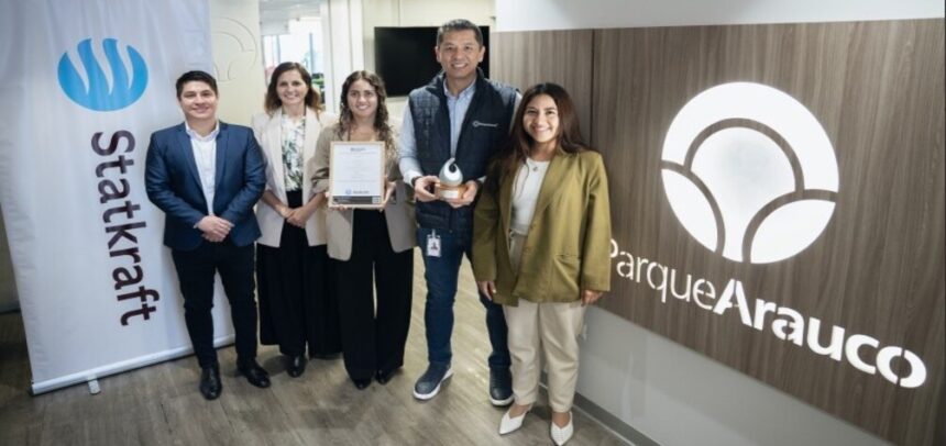 Parque Arauco es reconocido por Statkraft por su compromiso con energía renovable mediante certificados I-REC