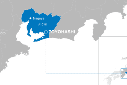 Ubicación de Toyohashi en Japón, nueva área de operación de Aqualia