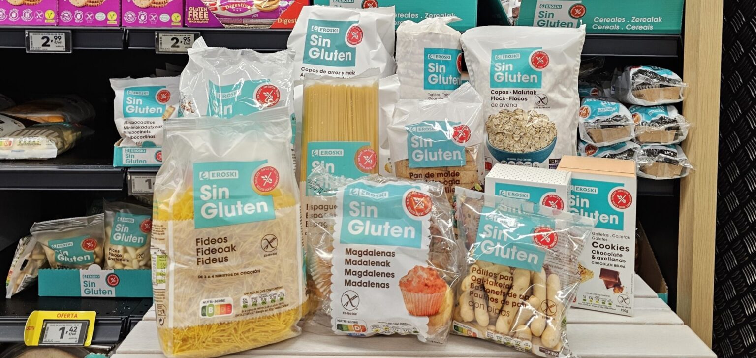 Productos sin gluten en Vegalsa-Eroski