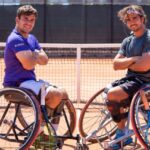 Los tenistas Martín de la Puente y Daniel Caverzaschi, medallistas en los pasados juegos paralímpicos de París - Solunion