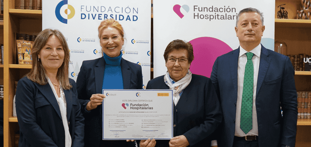 Fundación Hospitalarias se adhiere a la Carta de la Diversidad, avanzando en su compromiso con un modelo asistencial más inclusivo