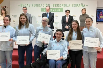 Fundación Iberdrola concede becas que permiten a seis deportistas paralímpicos continuar sus estudios universitarios y formarse para su futuro laboral