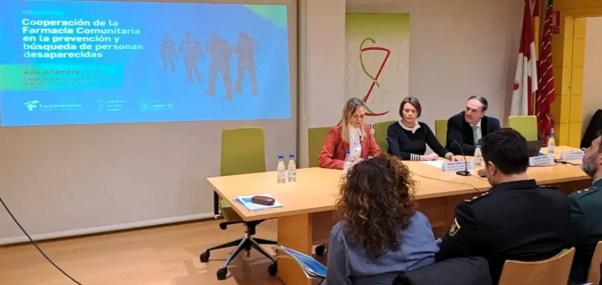 El Consejo General de Colegios Farmacéuticos de España y el Centro Nacional de Personas Desaparecidas del Ministerio del Interior presentan el protocolo de colaboración de las farmacias en la prevención y actuación ante casos de personas desaparecidas