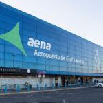 Exterior del Aeropuerto de Gran Canaria, operado y gestionado por Aena - Imagen de Stock cedida por Aena