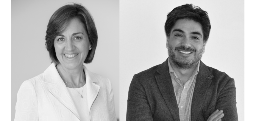 Raúl Tinoco Camacho, Arquitecto CEO de Ingravitto y Socio del Grupo Español de Crecimiento Verde; y Mª Luz Castilla Porquet , Coordinadora del GT de Economía Circular del Grupo Español de Crecimiento Verde