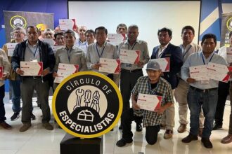 Maestros de obra se certifican y fortalecen la construcción segura