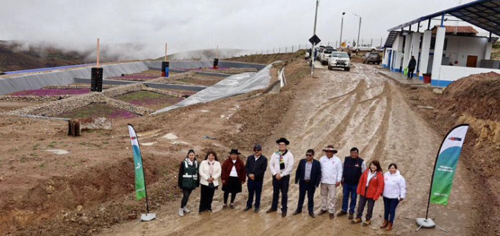 Minam inaugura relleno sanitario en Huancavelica y beneficia a más de 6750 habitantes