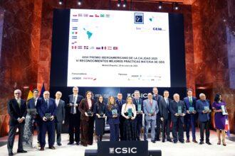 Entrega en Madrid del Premio Iberoamericano de la Calidad - Imagen cedida por el Grupo Iberdrola
