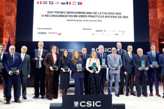 Entrega en Madrid del Premio Iberoamericano de la Calidad - Imagen cedida por el Grupo Iberdrola