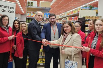 Inauguración del nuevo Eroski City de Caldas de Reis - Imagen cedida por Vegalsa-Eroski