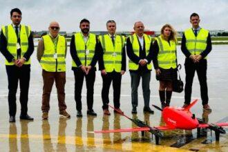 Prueba del proyecto europeo EUREKA en el Aeropuerto de Palma de Mallorca - Imagen cedida por Aena