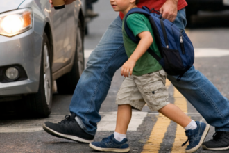 7 malos hábitos que ponen en riesgo a los niños en la vía pública