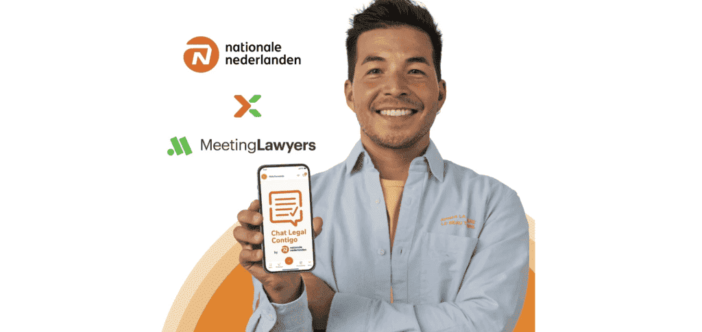 Chat Legal Contigo, desarrollado por Meeting Lawyers, ahora integrado en los servicios de Nationale-Nederlanden