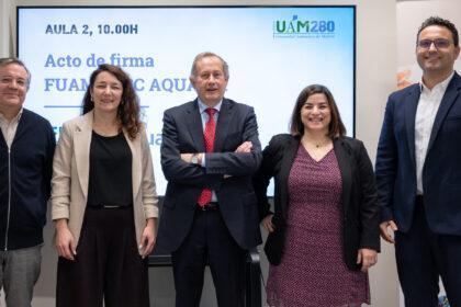Aqualia y la Fundación de la Universidad Autónoma de Madrid consolidan su alianza con el proyecto IMPULSAF