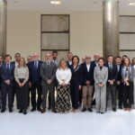 La reunión institucional para la presentación de la receta electrónica concertada de MUFACE se ha celebrado en el “Edificio del Reloj” de la Autoridad Portuaria de Valencia