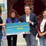 Entrega del cheque de 5.000€ a la Asociación Española Síndrome Prader-Willi tras la campaña “Ahora reciclar también es ayudar” - Imagen cedida por Ecoembes