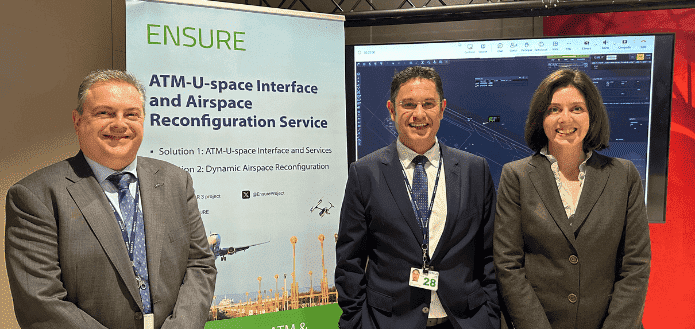 Colaboración público-privada de ENAIRE e Indra Group en el proyecto europeo ENSURE - Imagen cedida por ENAIRE