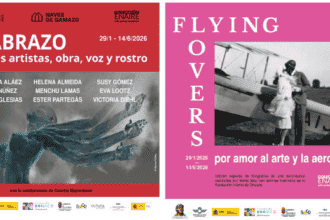 Fundación ENAIRE inaugura las exposiciones ‘El abrazo. Mujeres artistas, obra, voz y rostro’ y ‘Flying lovers’ en el Centro de Arte Naves de Gamazo en Santander