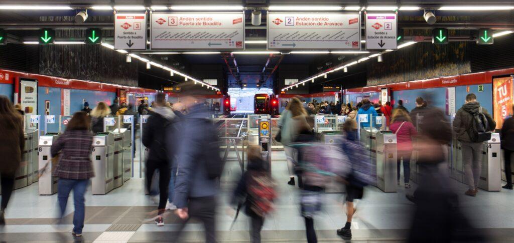 Estación del Metro Ligero Oeste de Madrid