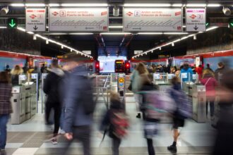 Estación del Metro Ligero Oeste de Madrid