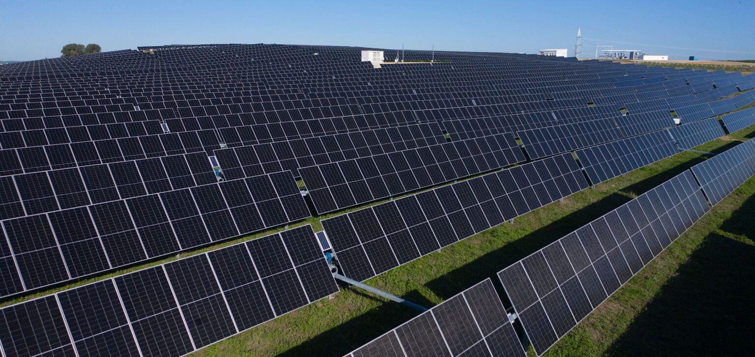 Planta Fotovoltaica Celso & Prisca – 102MWp, Jerez de la Frontera, Cádiz (España) - Imagen cedida por Grupo OHLA