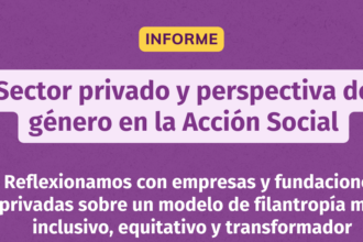 Portada Perspectiva de género en la acción social