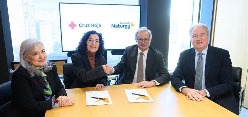 Renovación de la colaboración entre Fundación Naturgy y Cruz Roja Española